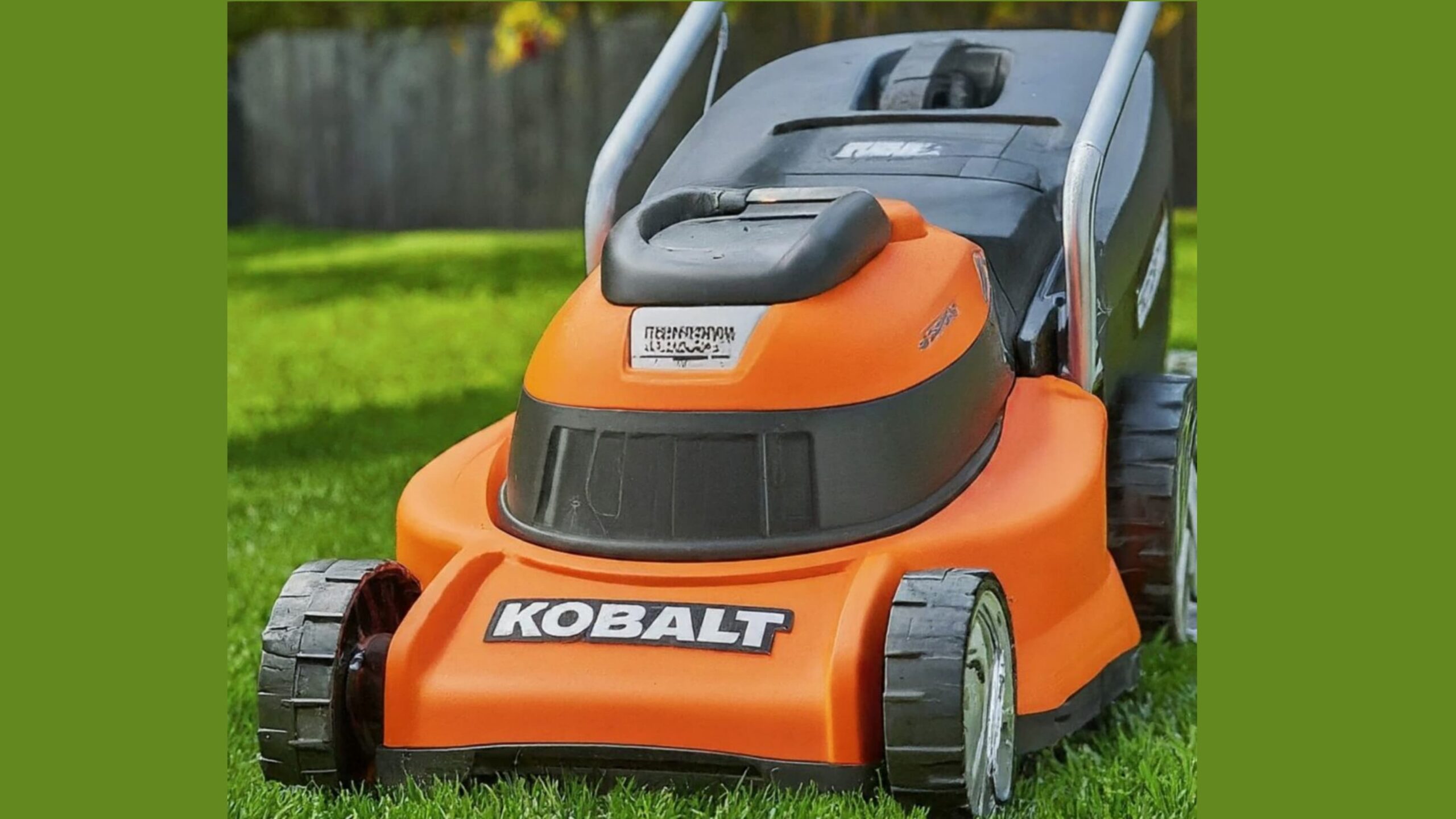 Kobalt Lawn Mower : The Future of Lawn Care