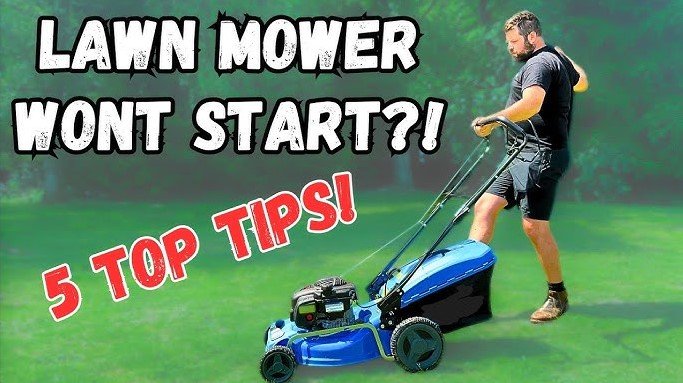 why my lawn mower is not starting
