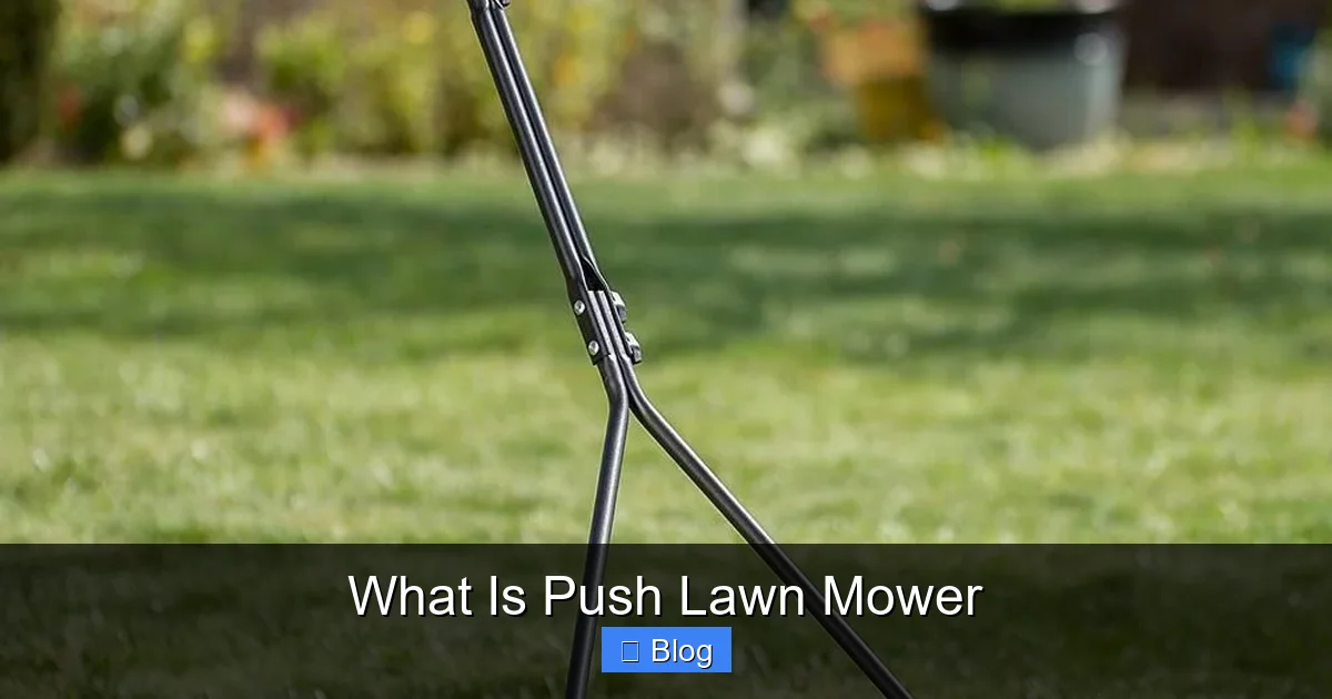 Benefits of Choosing a Push Mower