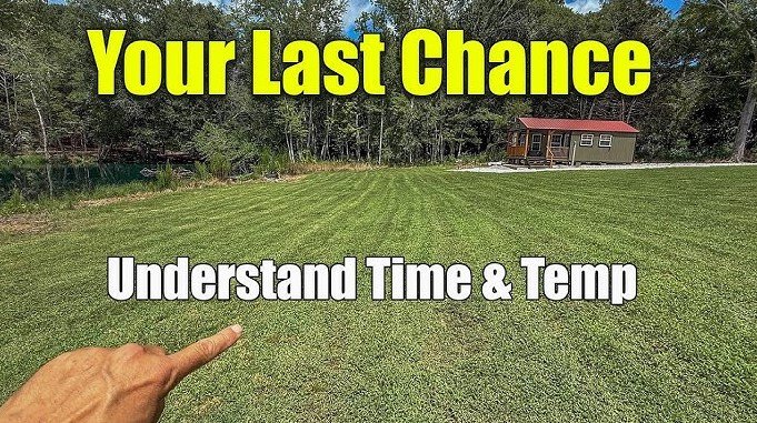 when should i stop mowing my lawn in the fall