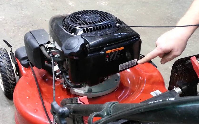 where is toro lawn mower model number