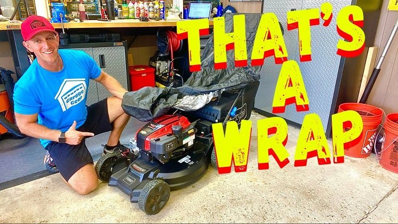 how to store a lawn mower battery for winter