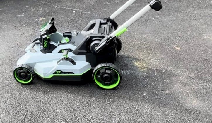 how to use go power lawn mower