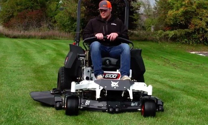how to use zero turn lawn mower