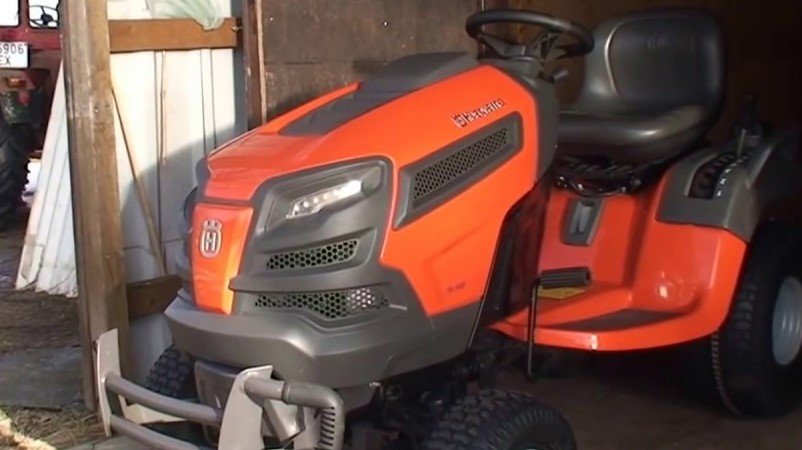 how to start husqvarna lawn mower ride on